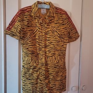 Jeremy Scott Adidas Animal Print Jumpsuit/Romper